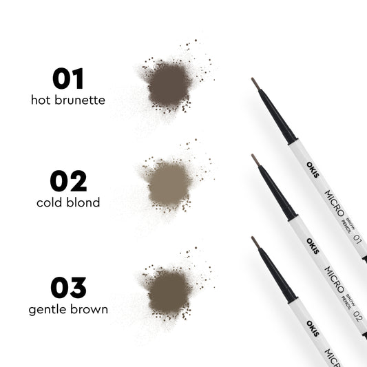 OKIS BROW Powder pencil for eyebrows