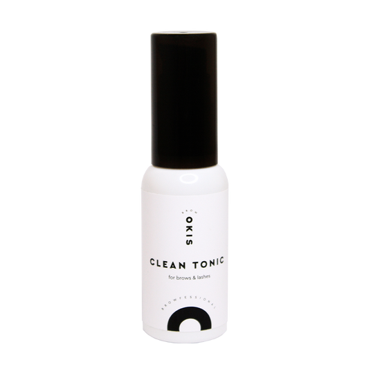 OKIS BROW Clean Tonic for cleansing eyebrows and eyelashes, 30 ml