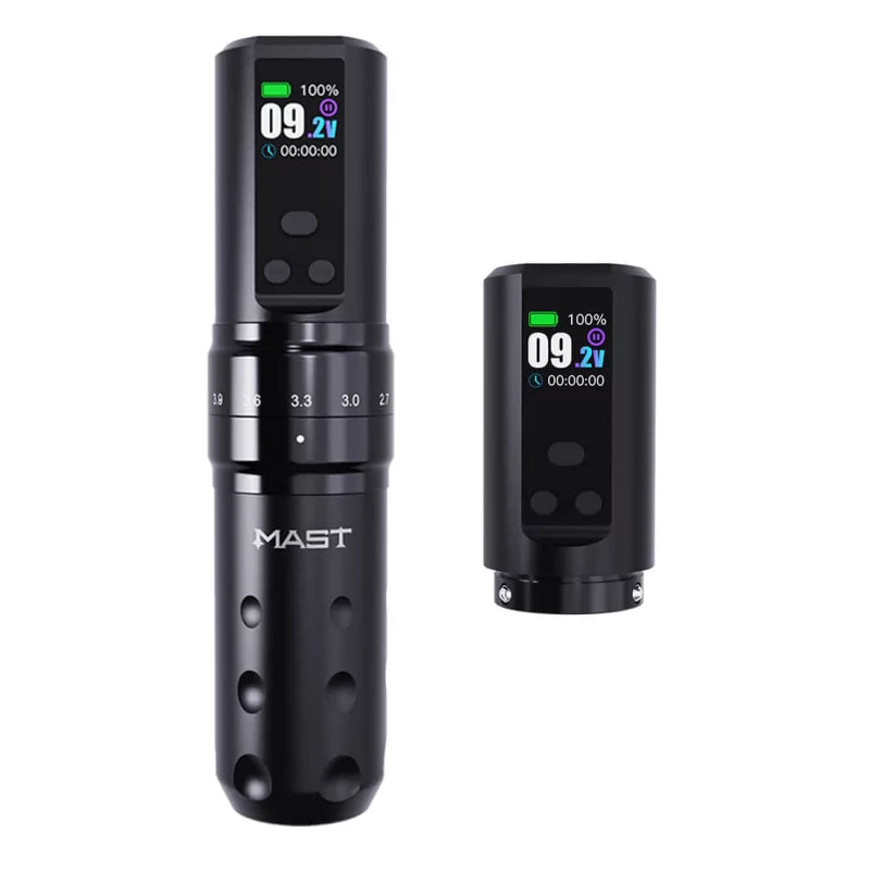 Mast Fold 2 Pro Dragonhawk Wireless Tattoo Pen Machine 2.4-4.2MM Strokes Length