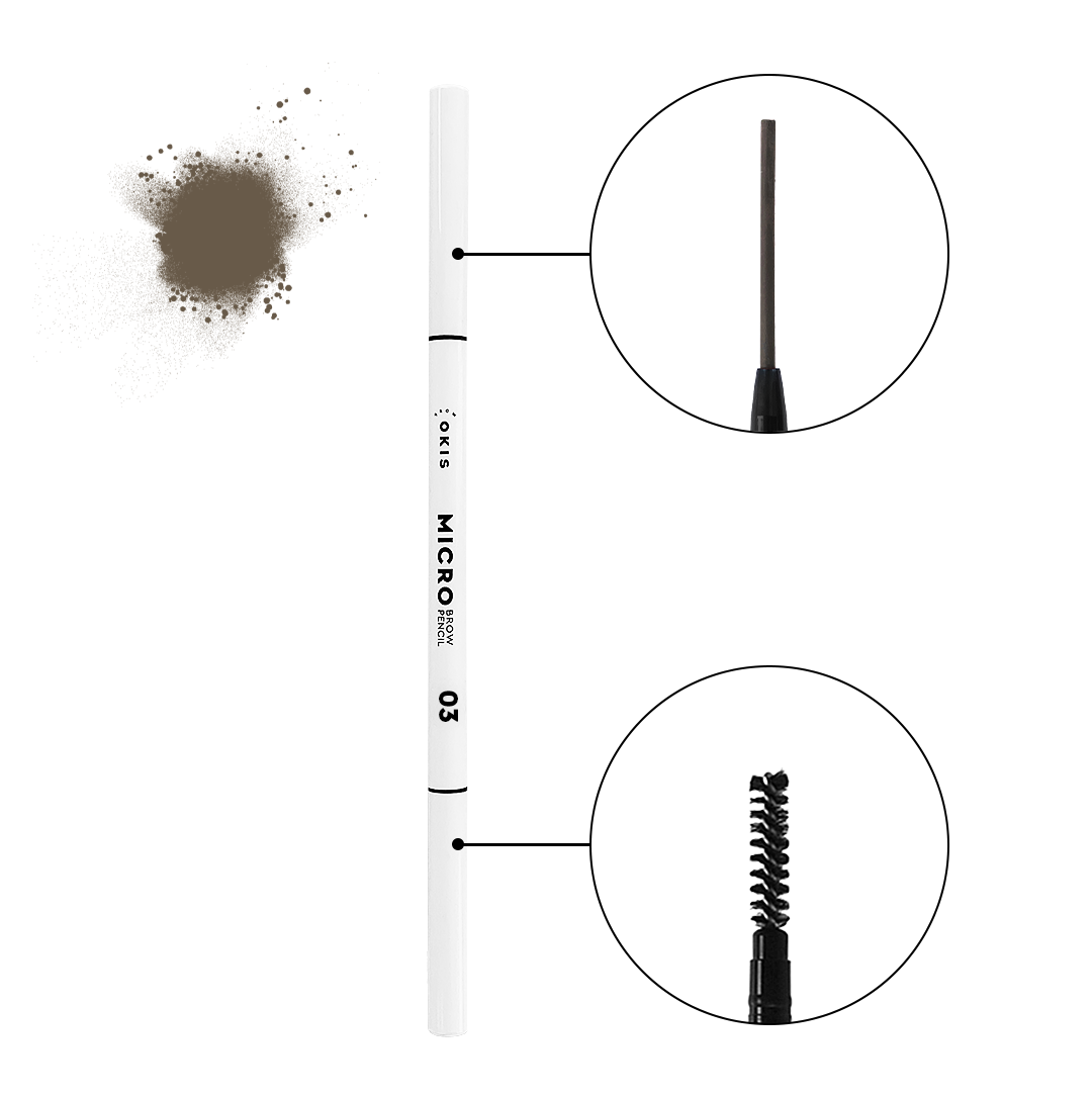 OKIS BROW Powder pencil for eyebrows