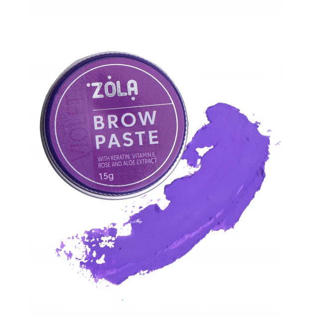 Contour eyebrow paste ZOLA / Brow Paste / Violet, 15 g