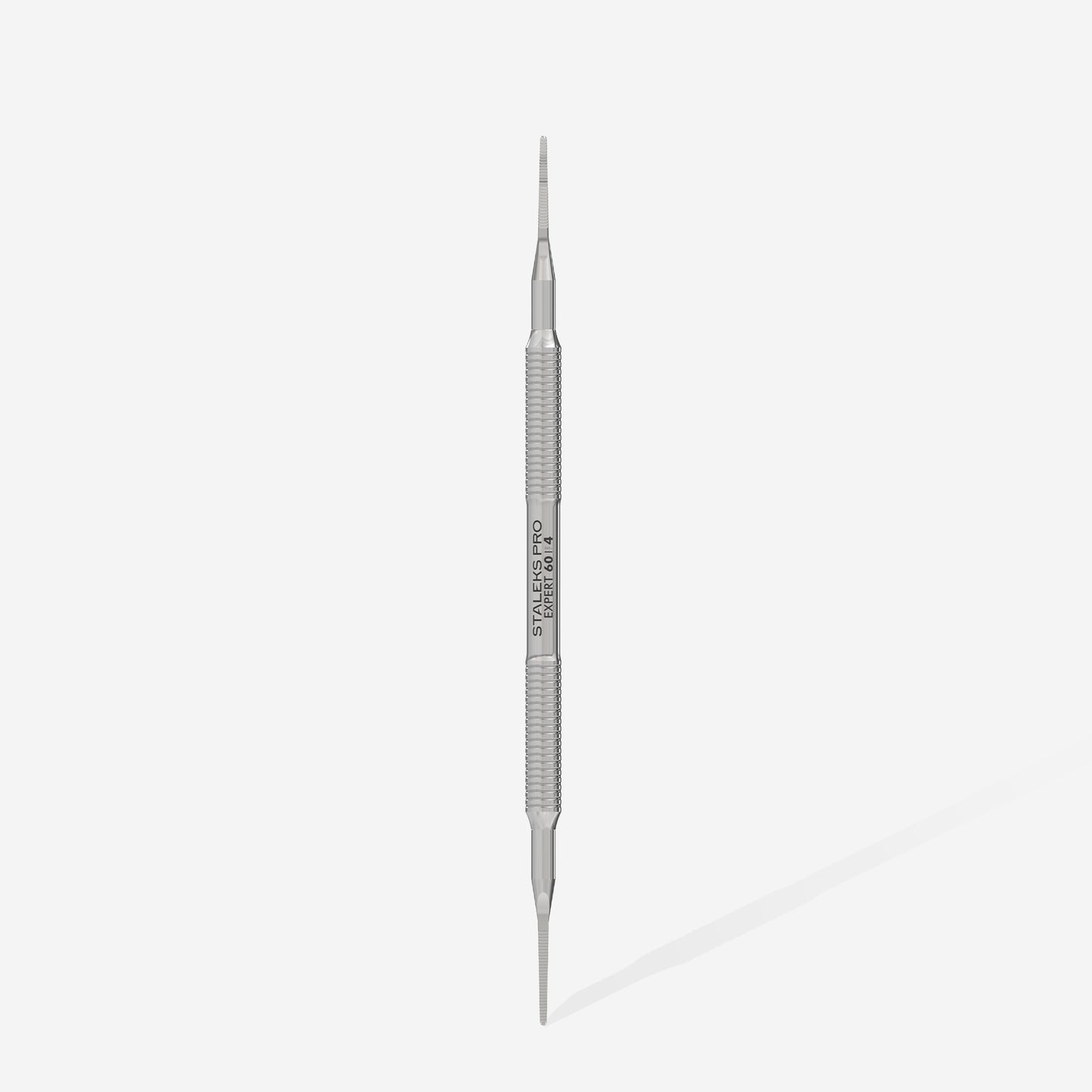 STALEKS Pedicure toenail file EXPERT 60 (straight narrow nail file and narrow file with a bent end)