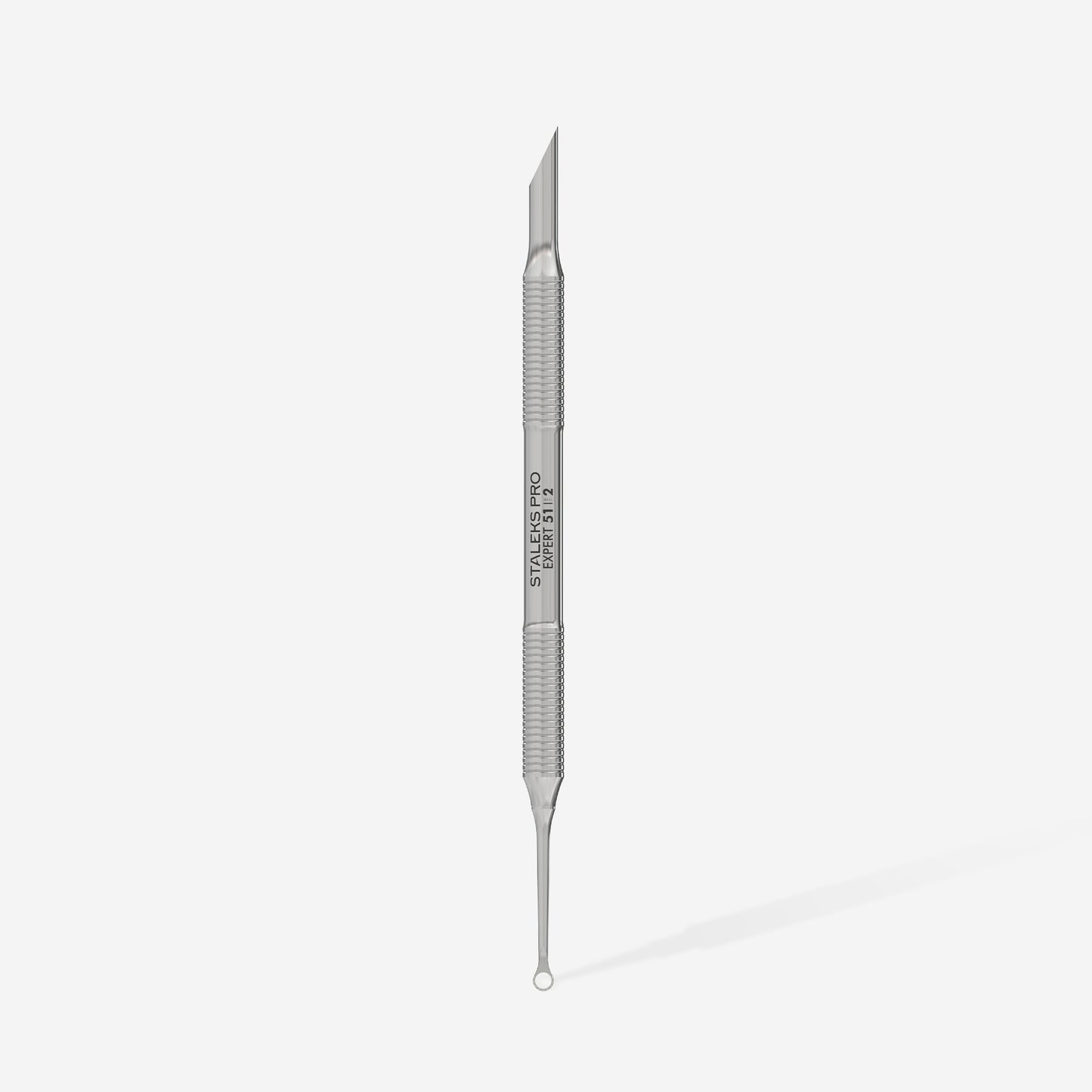 STALEKS Manicure pusher EXPERT 51 TYPE 2 (beveled and loop pusher) (PE-51/2)