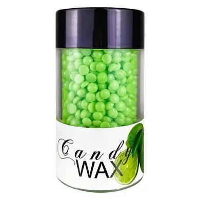 PERMANENT Lash&Brow Candy Wax in synthetic granules, Lime, 110 g