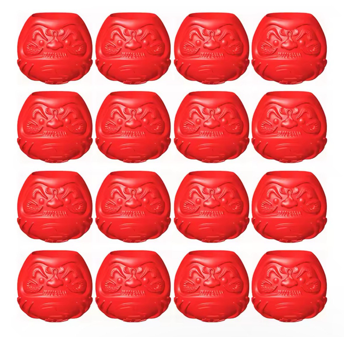 Daruma tattoo ink cups plastic and permanent makeup for eyebrow, eyeliner, and lips