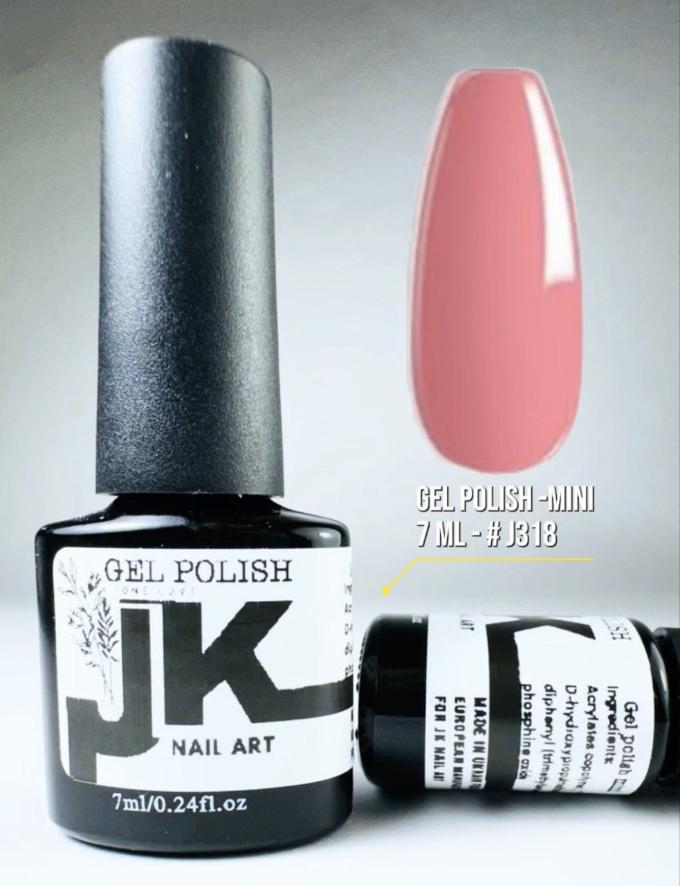 Gel Polish 318 JK Nail Art, 7 ml