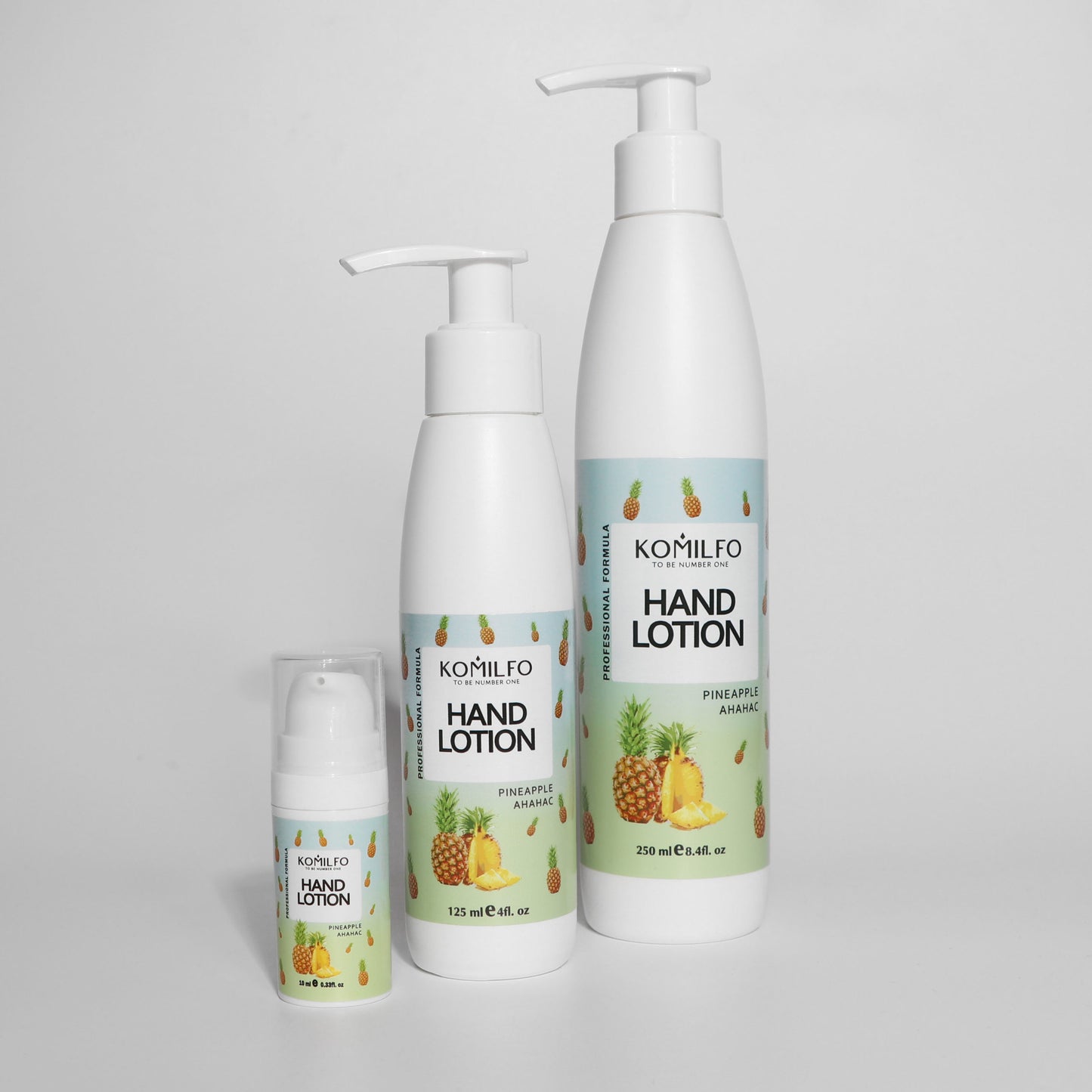 Komilfo Hand Lotion (Mango, Pineapple, Apple, Strawberry)