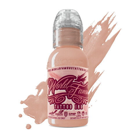 World Famous Pink Ribbon Bright Peach Tattoo Ink