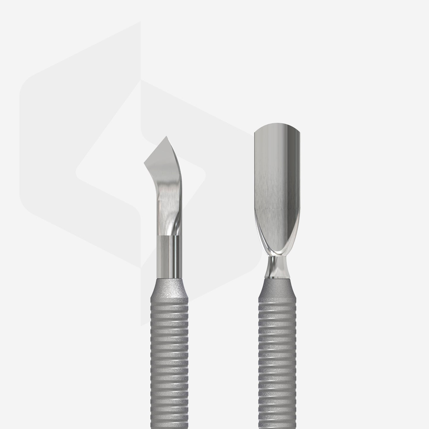 STALEKS Manicure pusher SMART 50 TYPE 6 (rounded narrow pusher and bent blade) (PS-50/6)