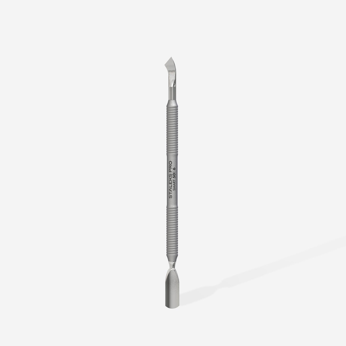 STALEKS Manicure pusher SMART 50 TYPE 6 (rounded narrow pusher and bent blade) (PS-50/6)