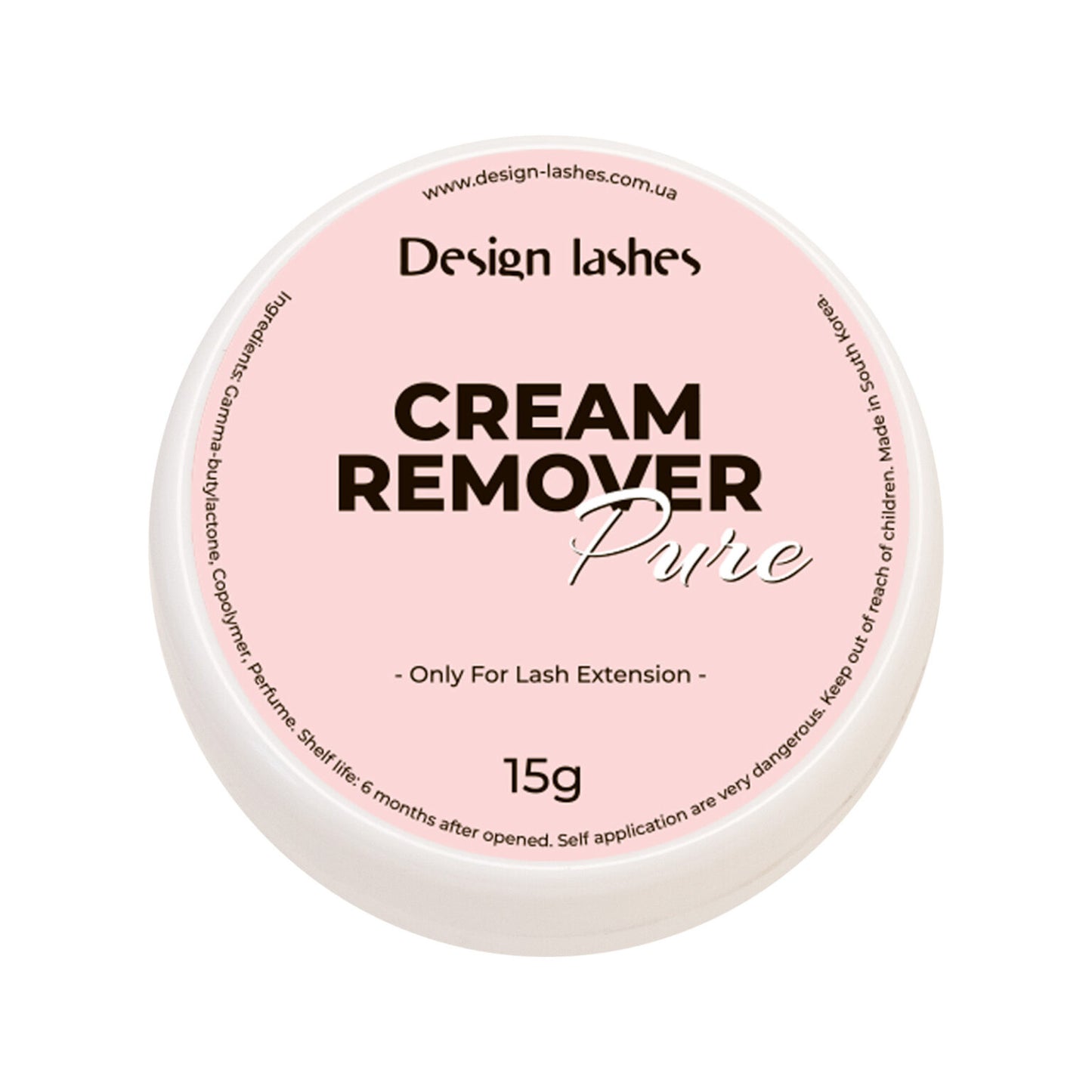 DESIGN LASHES Cream remover