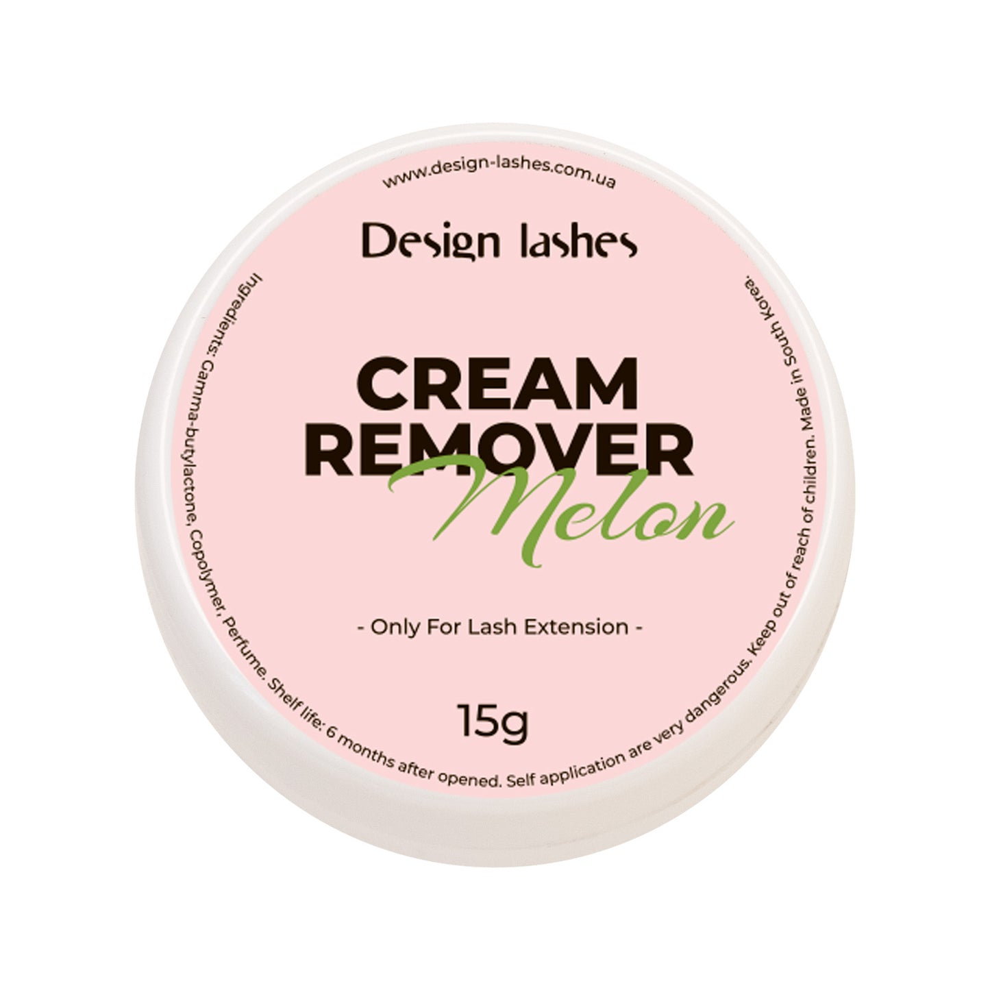 DESIGN LASHES Cream remover