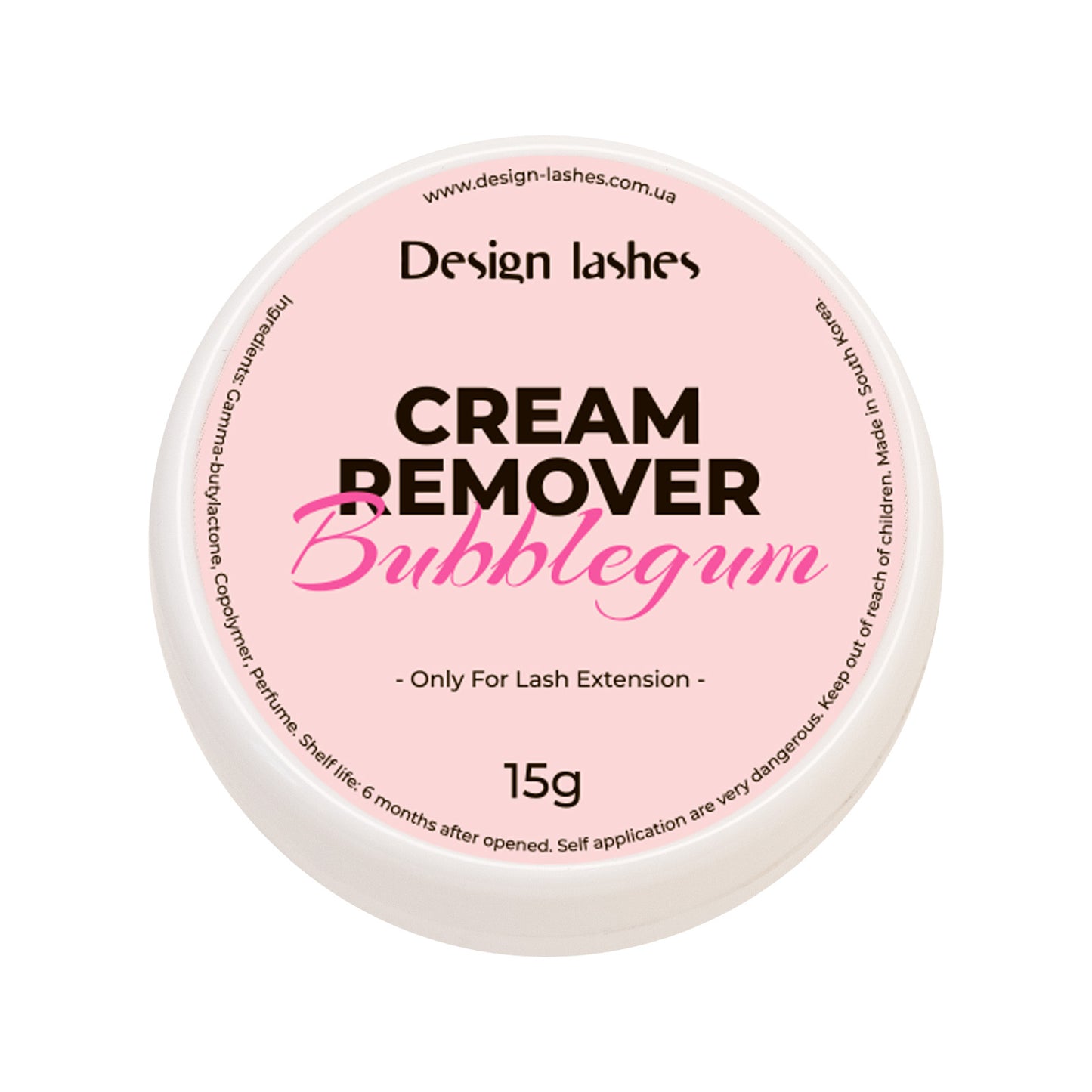 DESIGN LASHES Cream remover