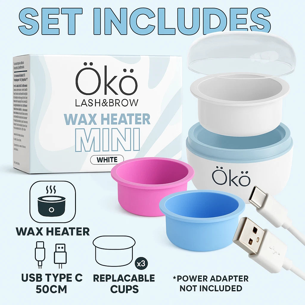 OKO Mini Wax Heater Lash & Brow