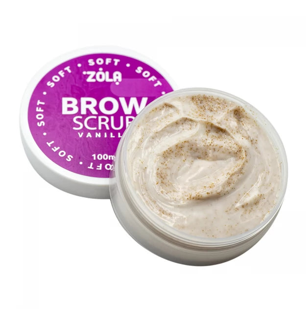 Eyebrow scrub Zola Soft Vanilla, 100 ml