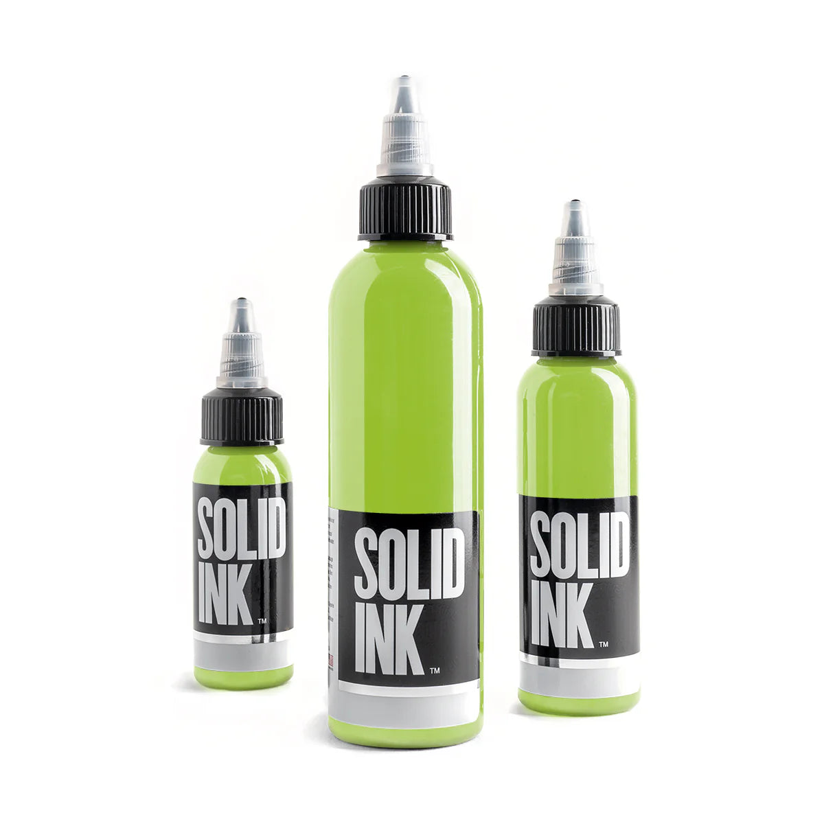 Solid Ink Lime Green Tattoo Ink