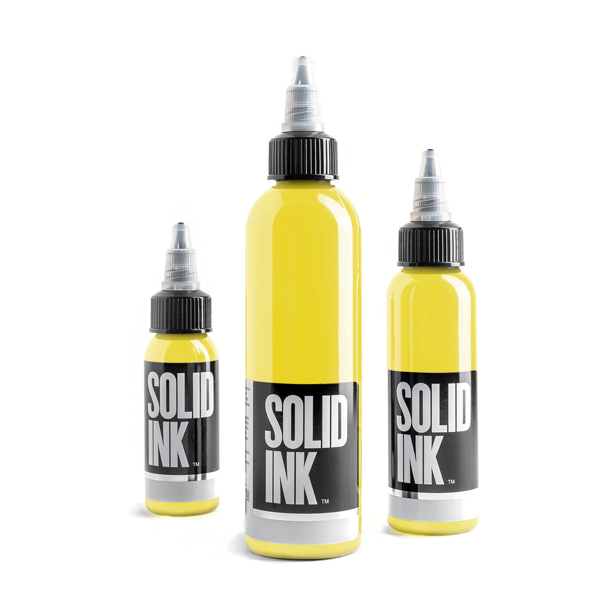 Solid ink Yellow Tattoo ink