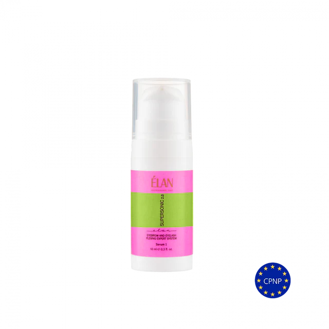 Elan Eyebrow And Eyelash Flexing Expert System «SUPERSONIC 2.0» Serum 1 CLEAR, 10ml