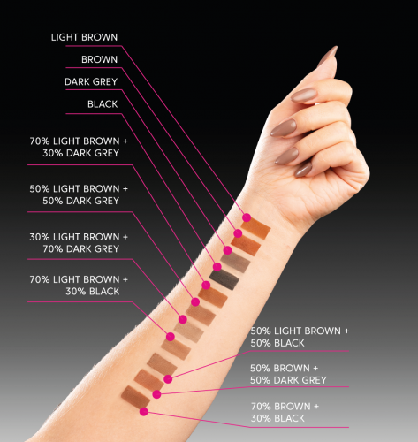 ZOLA Eyebrow and eyelash TATTOO TINT, 15 ml
