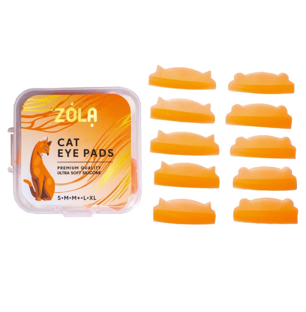 Set of eyelash lamination rollers ZOLA / Cat Eye Pads (S, M, M+, L, XL)