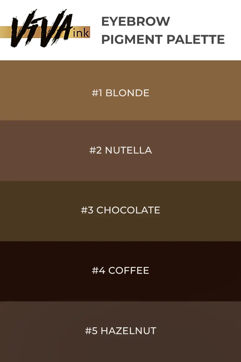 Eyebrows 3 Chocolate Viva Permanent Makeup Pigment, 6 ml