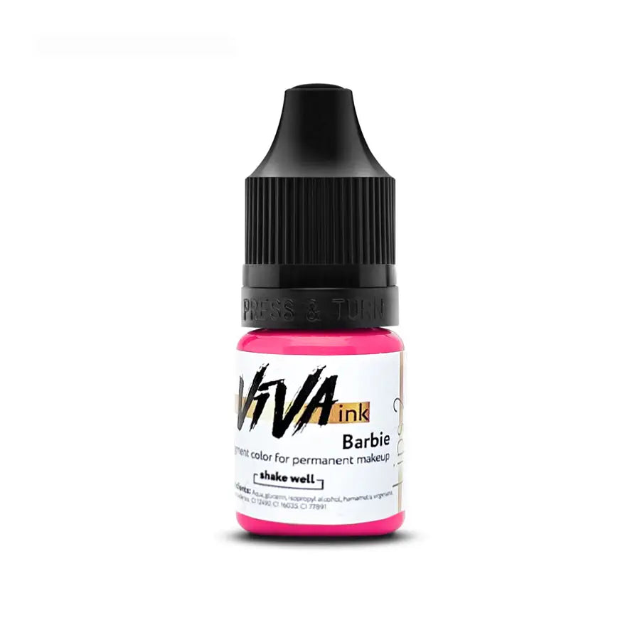Lips 2 "Barbie" Viva Permanent Makeup Pigment, 6 ml