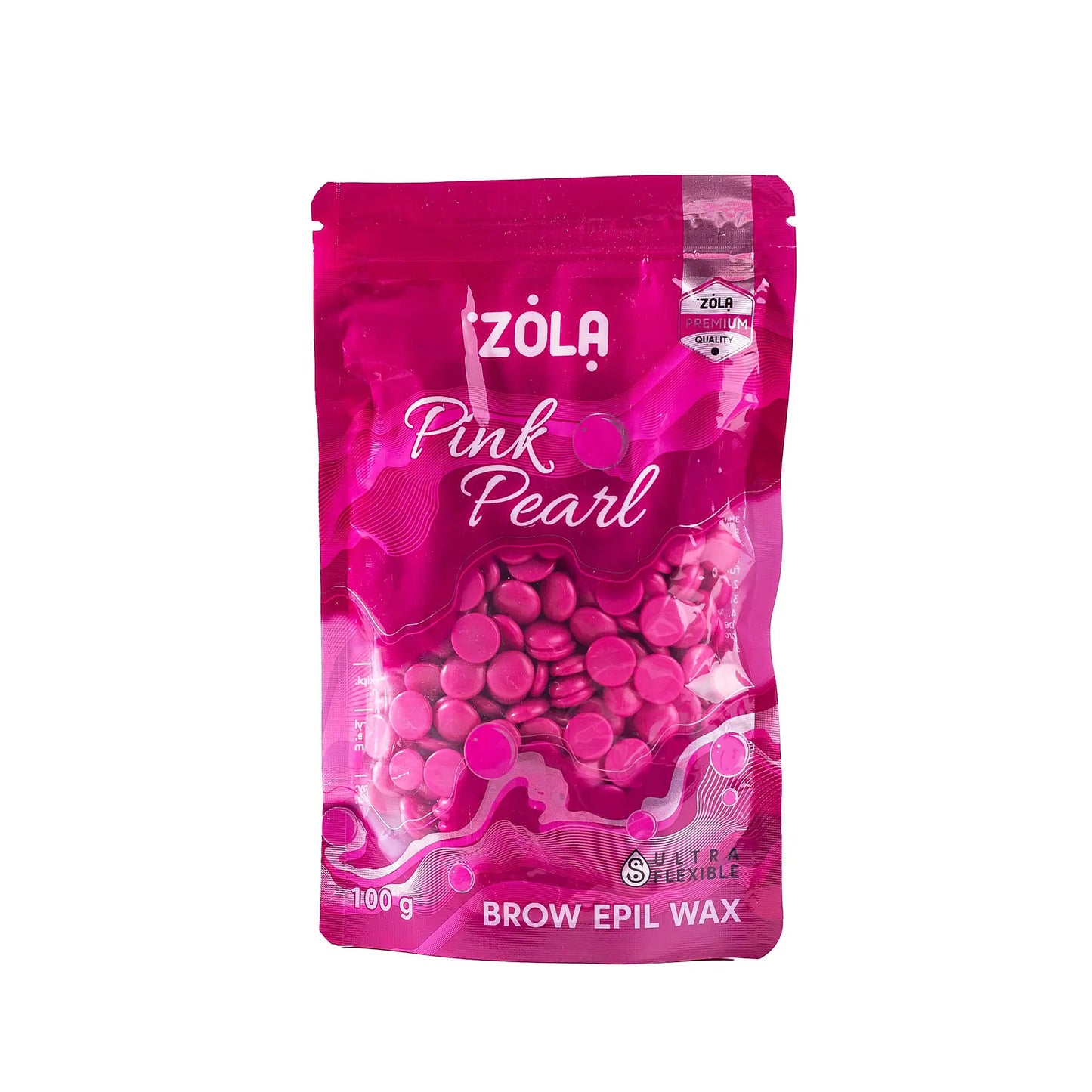 Zola Brow depilation Wax Pink Pearl