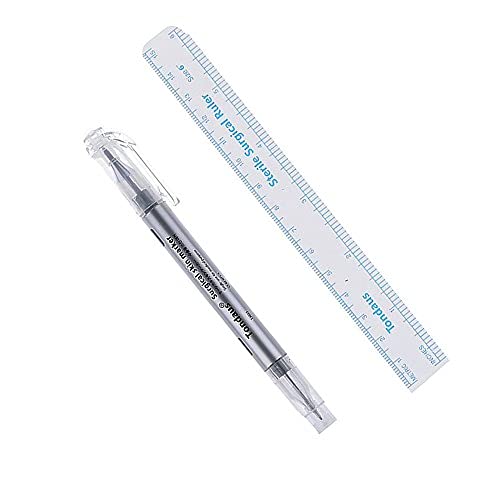 Skin Marker Double Ended Waterproof Pen For Permanent (0.5mm,1mm)