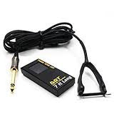 DGT 7 ft Long Premium Silicone Clip Cord works with Mono Plug Tattoo Power Supply Black