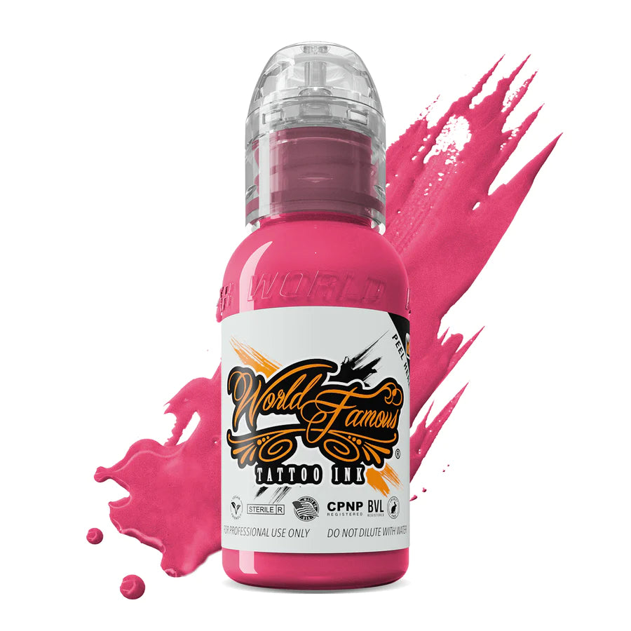World Famous Bali Pink Tattoo Ink