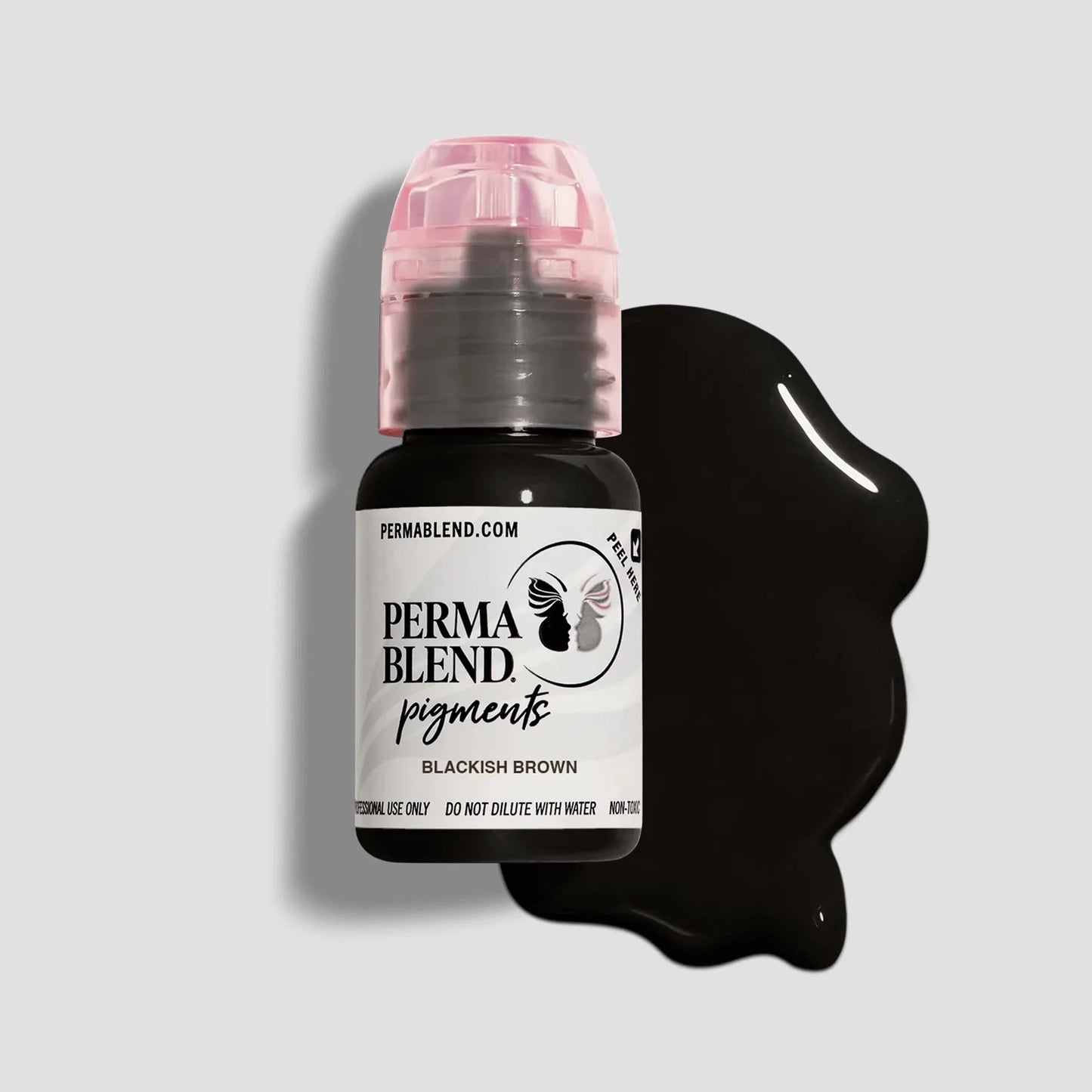BLACKISH BROWN — Perma Blend Pigment— 1/2oz Bottle