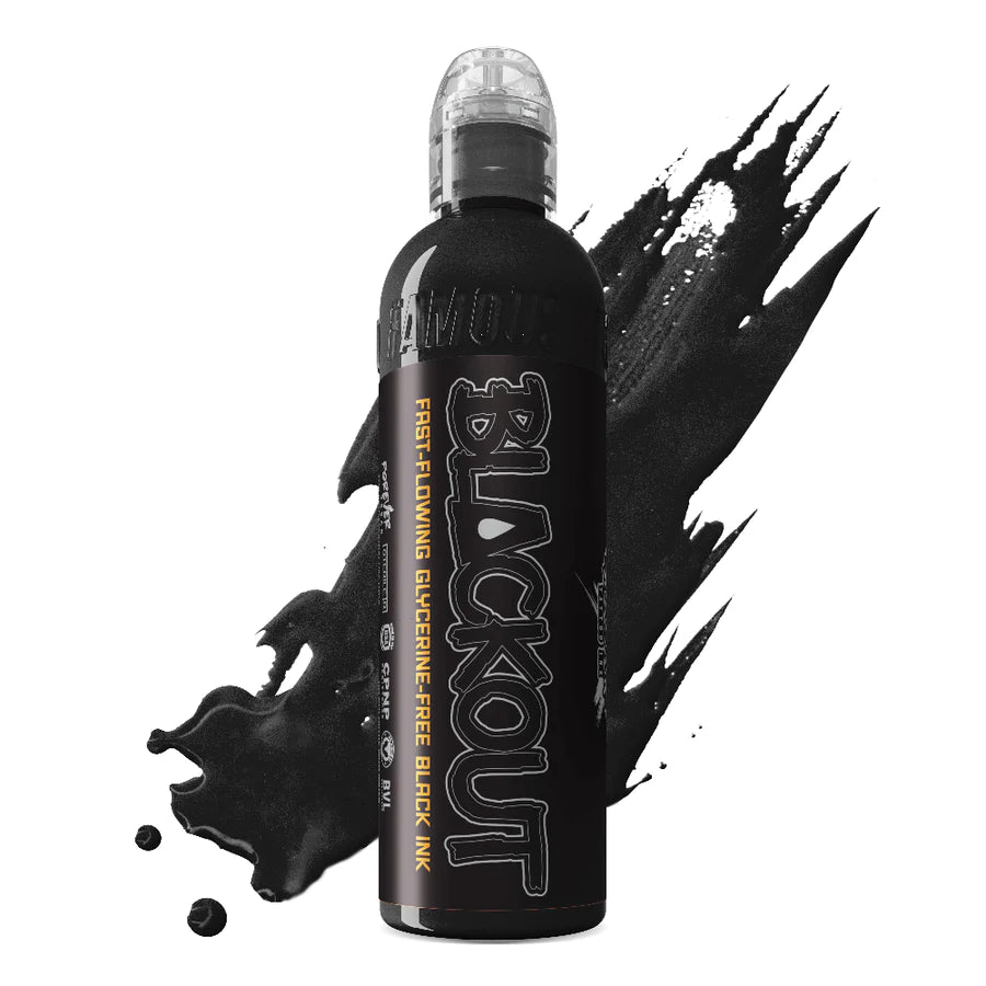 World Famous Blackout Tattoo Ink