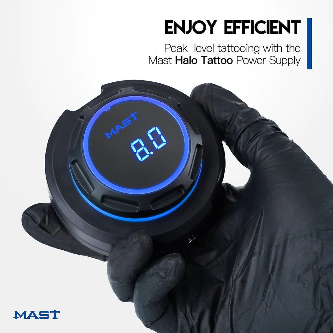 Mast Halo Tattoo Power Supply Dual Mode Start-Up for Tattoo Machines (P153-1)