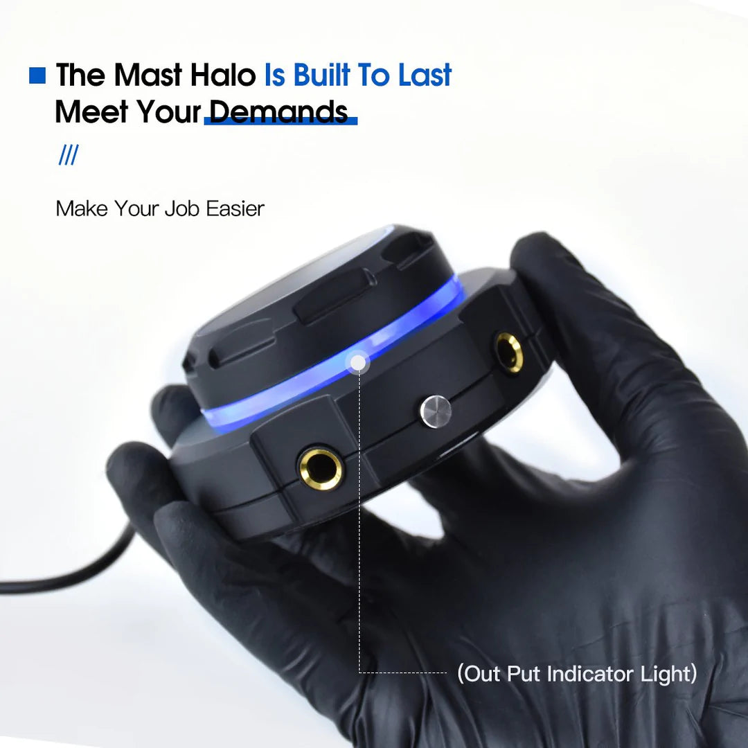 Mast Halo Tattoo Power Supply Dual Mode Start-Up for Tattoo Machines (P153-1)