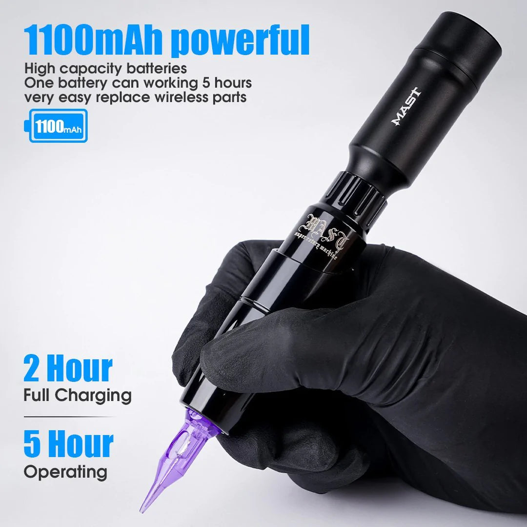 Mast T2 Wireless Battery Tattoo Power Supplies (P186)