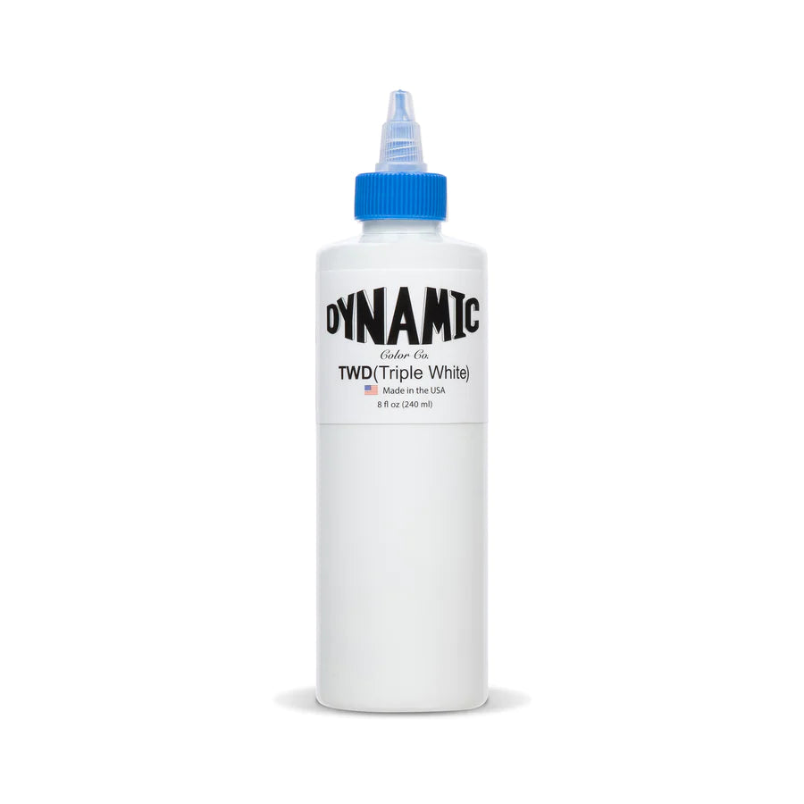 Dynamic Triple White Tattoo Ink