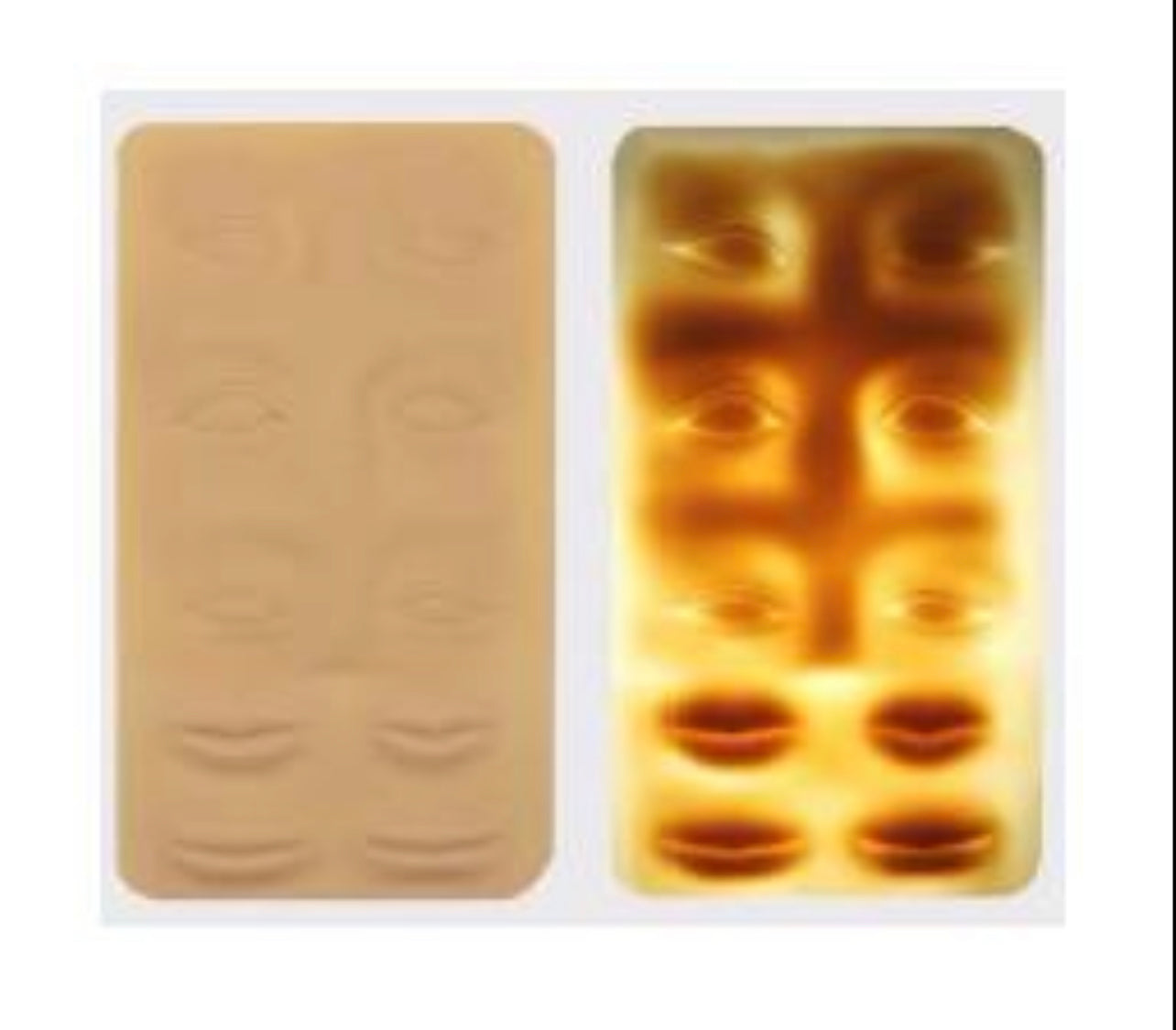 Practice Skin with 4D Lips and Eyes PM/Tattoo