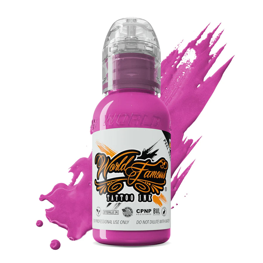 World Famous Paris Pink Tattoo Ink