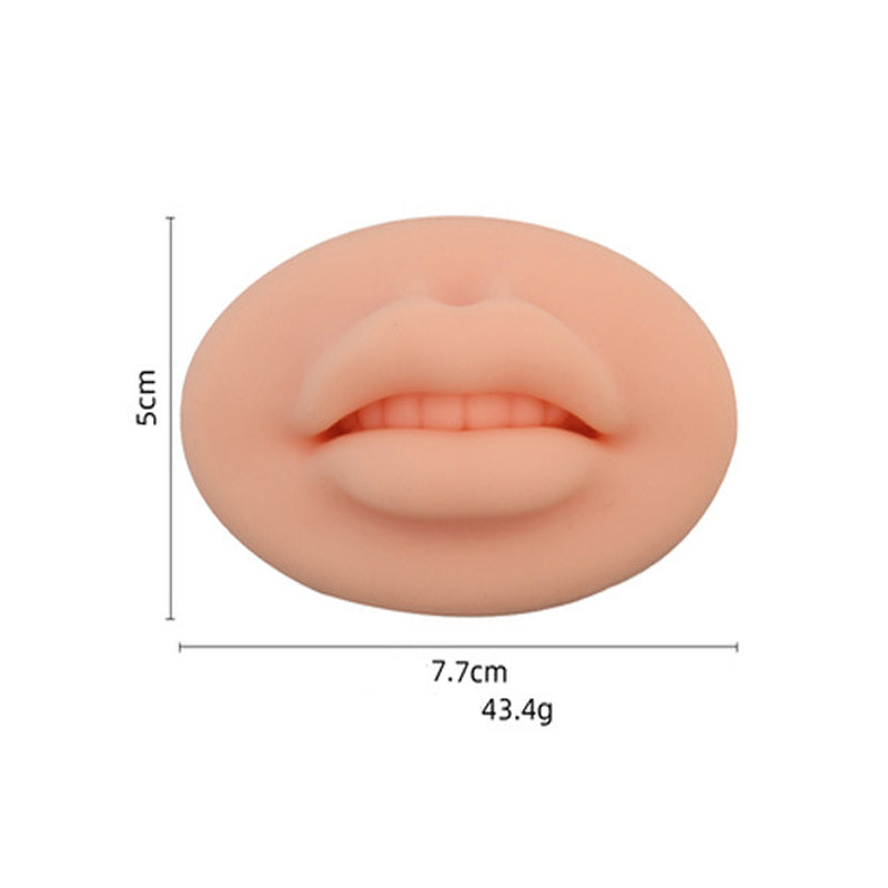 5D Lip Silicone Practice Skin Permanent Makeup