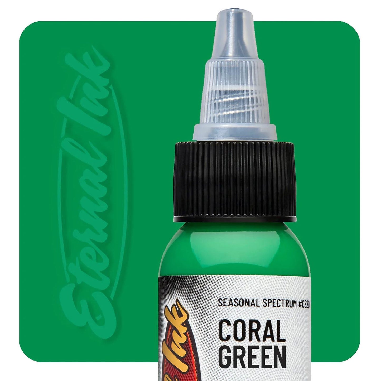 Eternal Seasonal Spectrum Coral Green Tattoo Ink - 1 oz