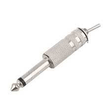 Pedal Tattoo - Power Switch Silver Button Silver