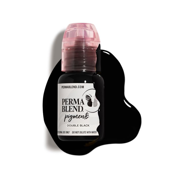 DOUBLE BLACK — Perma Blend Pigment— 1/2oz Bottle