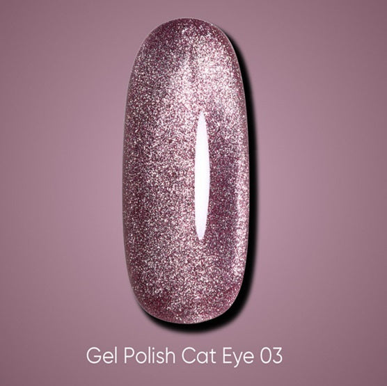 Dark 03 Gel polish Cat Eye TPO Free (new collection), 10 ml
