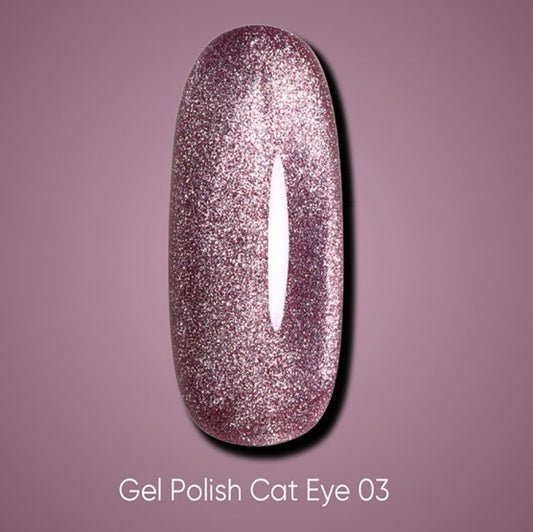 Dark 03 Gel polish Cat Eye TPO Free (new collection), 10 ml