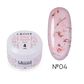 CROOZ extension gel with dried flowers Flora Touch Builder Gel 04, 15 ml