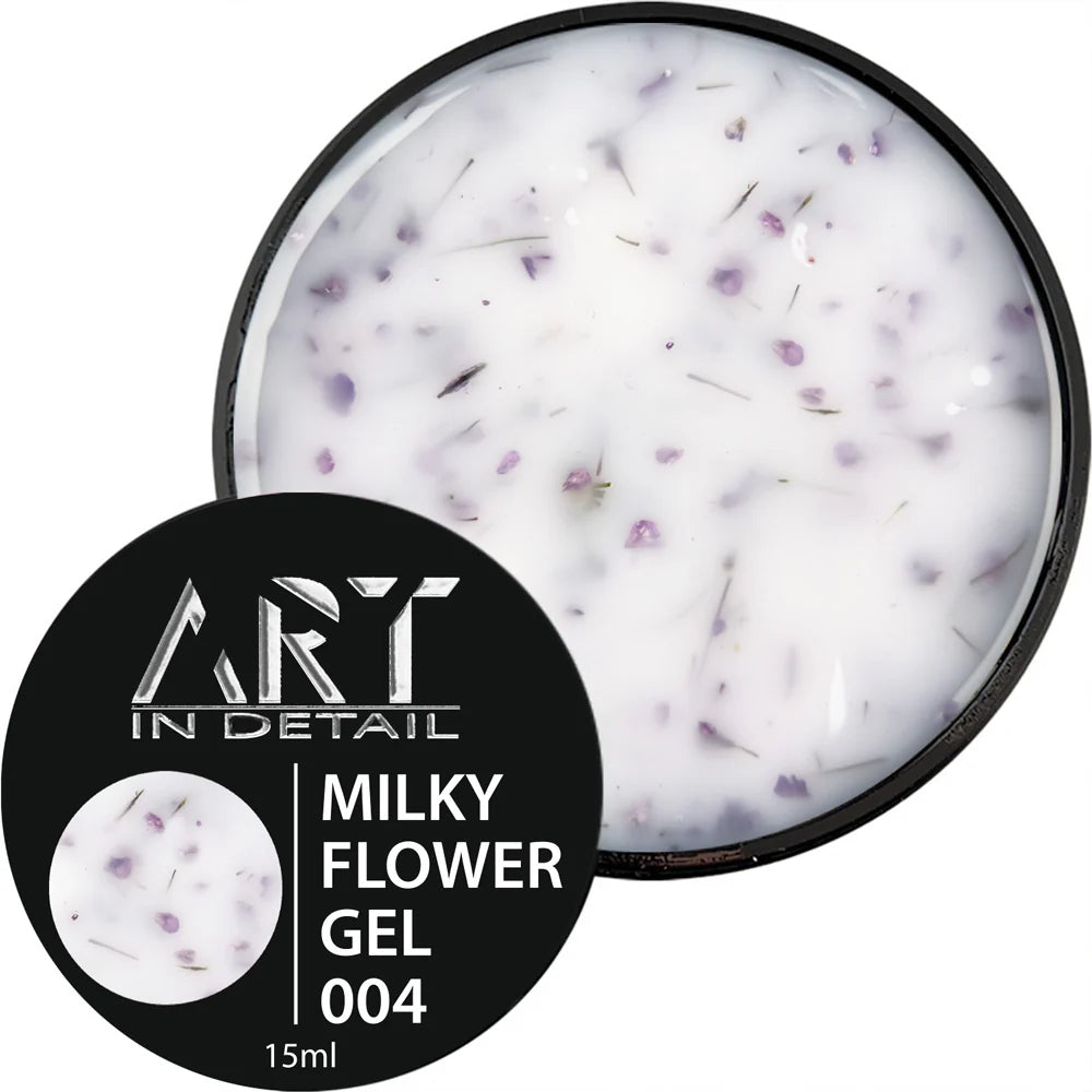 ART Builder Gel Milky Flower 04, 15 ml