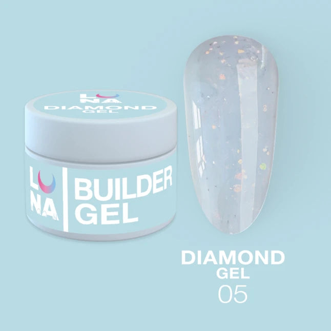 LUNAmoon Builder Gel Diamond 05, 15ml