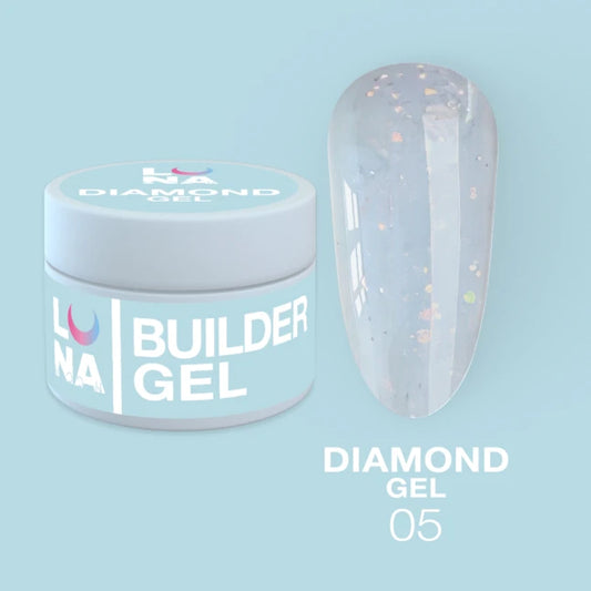 LUNAmoon Builder Gel Diamond 05, 15ml