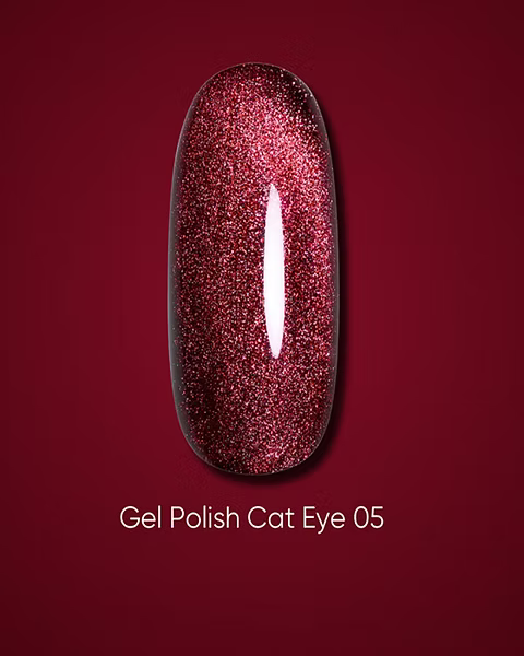 Dark 05 Gel polish Cat Eye TPO Free (new collection), 10 ml