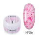 CROOZ extension gel with dried flowers Flora Touch Builder Gel 06, 15 ml